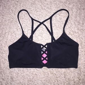 PINK Crisscross Top