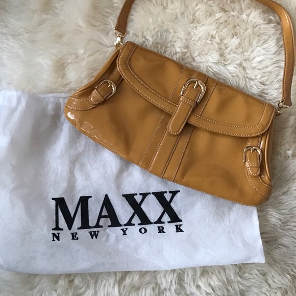 Maxx New York Patent Leather Handbag - Picture 2 of 8