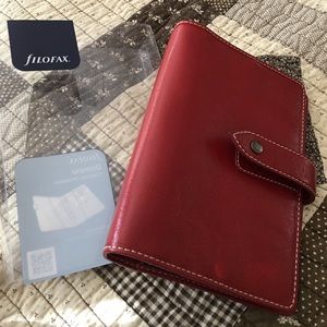 Filofax Malden personal organizer (red)