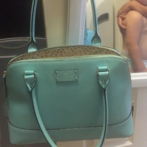 Kate Spade mint satchel