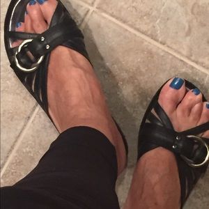 Air Brylee Slides - gently worn