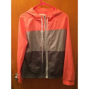 Zine Colorblock Windbreaker Jacket
