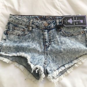 Wax jean shorts brand new with tags