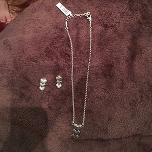 Brighton necklace and earrings