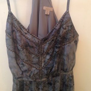 blue/grey mini with stud embellishments!