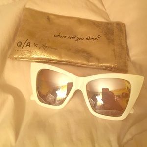 Quay Australia x Shay Mitchell Vesper- White Gold