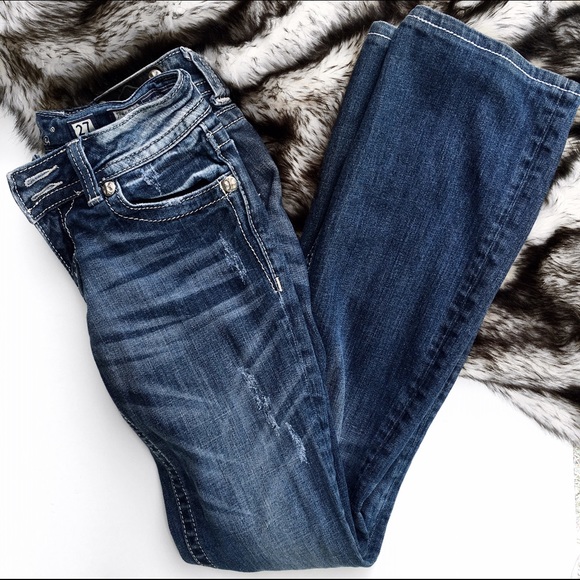 🔴Sold in bundle|Miss me embellished boot cut jean - Picture 2 of 4