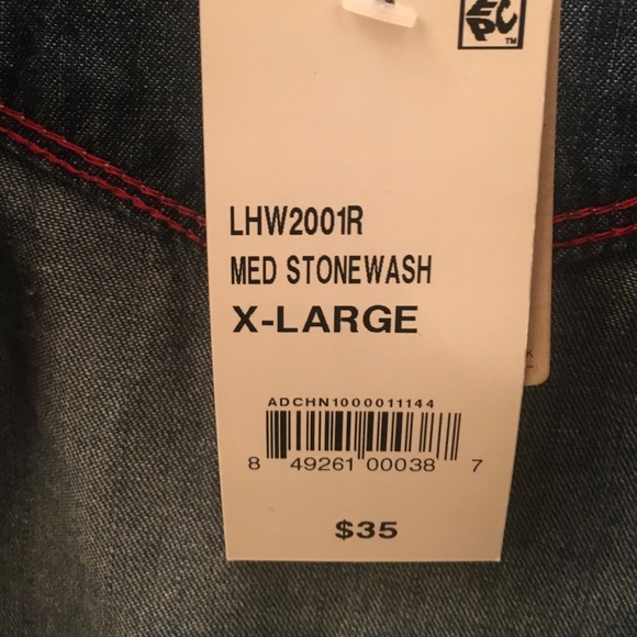 Button down Jean Jacket - Picture 2 of 3