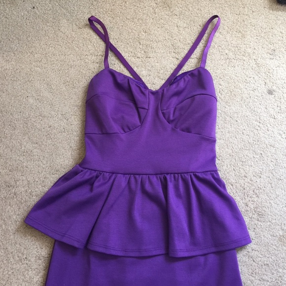 PEPLUM DRESS - Picture 2 of 4