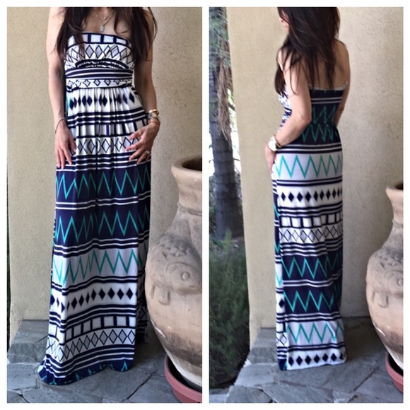 Geometry print dress - Picture 3 of 4