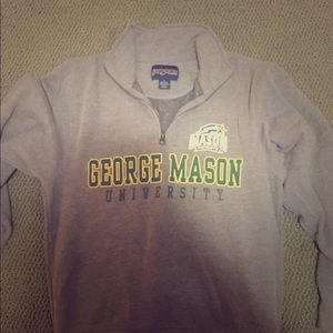George Mason University half zip from Jansport
