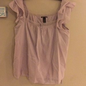 Light purple lucky brand shirt