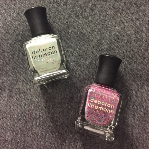 Deborah Lippmann glitter nail polish set