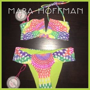 New Mara Hoffman Electrolight Bikini 👙 Set