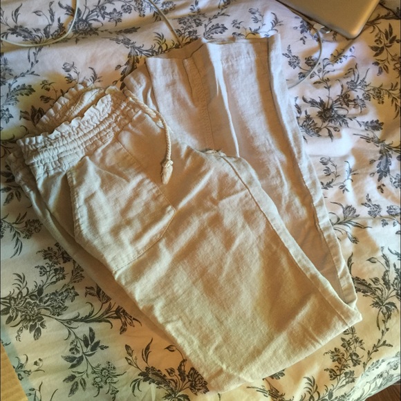 Tan roxy beach pants