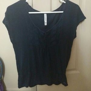 Aeropostale navy blue top