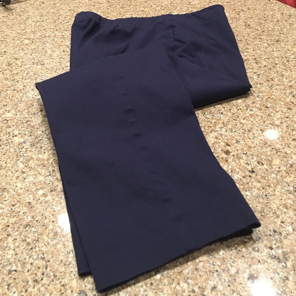 Sz 14 Fab Slimming  Navy Chico's Capris