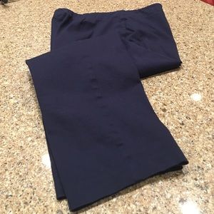 Sz 14 Fab Slimming  Navy Chico's Capris