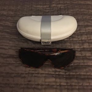 D&G Tortoise Polarized Sunglasses