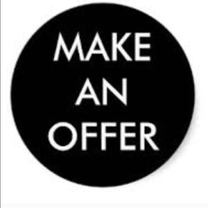 Make me an offer via offer button!