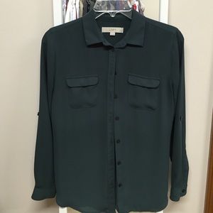 Green Loft utility blouse