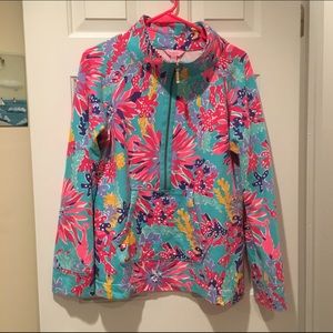 Lilly Pulitzer skipper printed popover size large