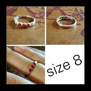 Sterling silver ring