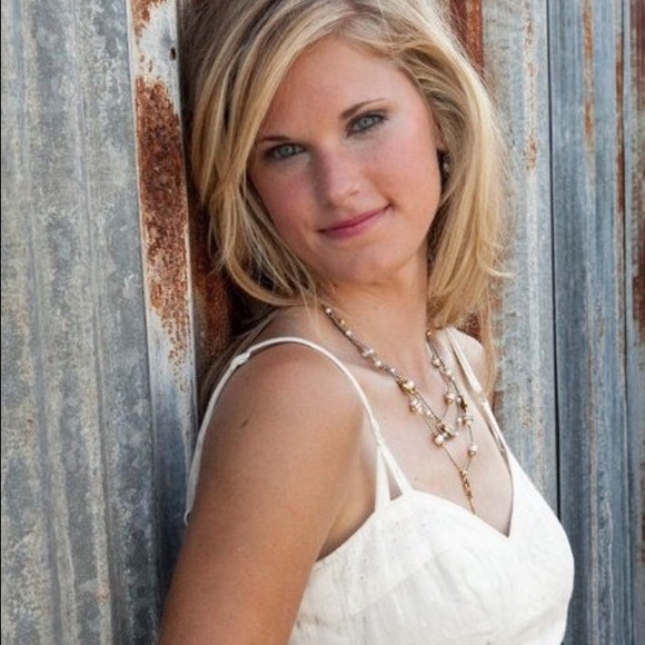 Anthropology white summer dress ☀️