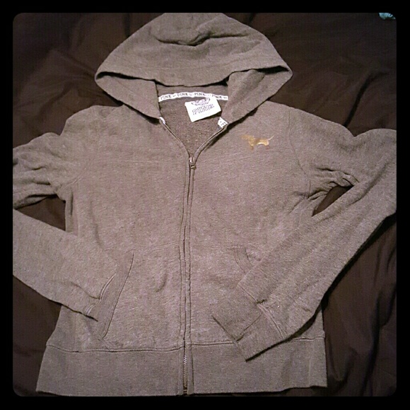Price reduced! PINK VICTORIA'S SECRET ZIP HOODIE