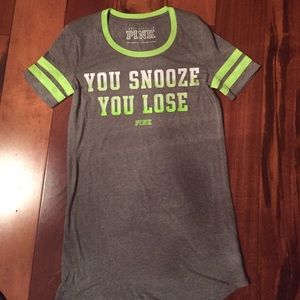 Victoria's Secret PINK sleep shirt XS