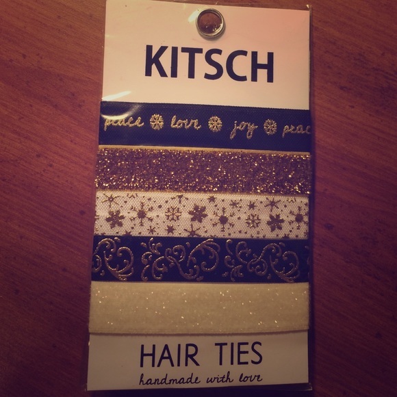Kitsch Handmade Hair Ties- BRAND NEW