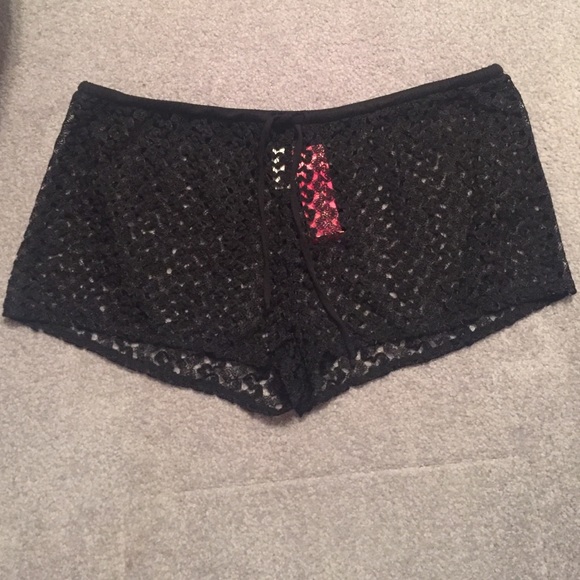 Target lace swimsuit cover up shorts