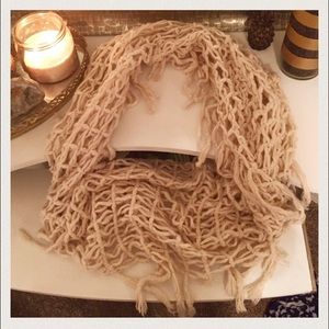 Steven Madden woven infinity scarf