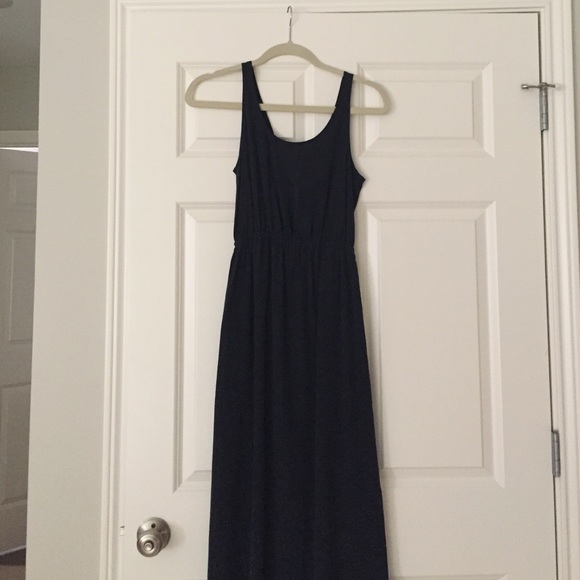 Club Monaco silk maxi dress