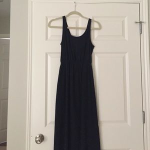 Club Monaco silk maxi dress