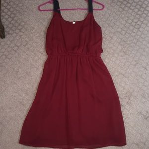 Short Red Dress.