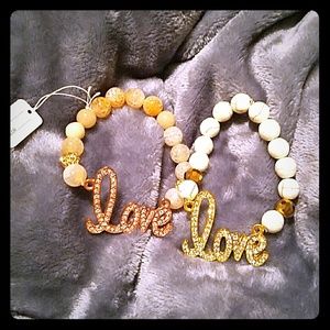 2 love bracelets