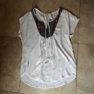 Hippy Tie Front Blouse