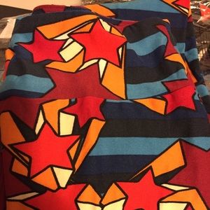 Lularoe stars leggings OS