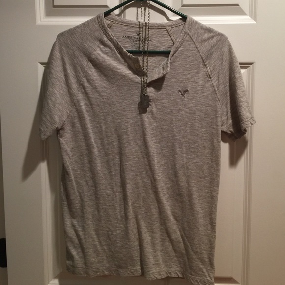 3 young men's shirts and FREE bonus dog tags!