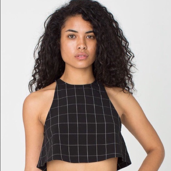 American Apparel grid tank