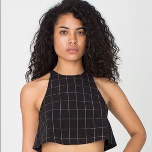 American Apparel grid tank