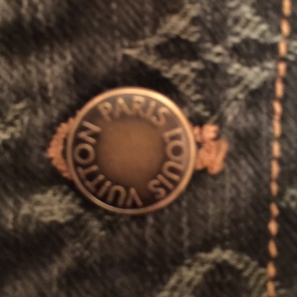 Louis Vuitton Denim Skirt Ruffle - Picture 2 of 4