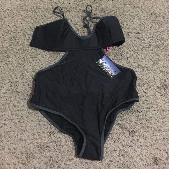 South beach mix and match cami bralette swimsuit - Picture 3 of 4