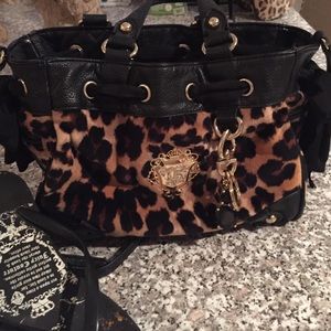Juicy Couture leopard bag