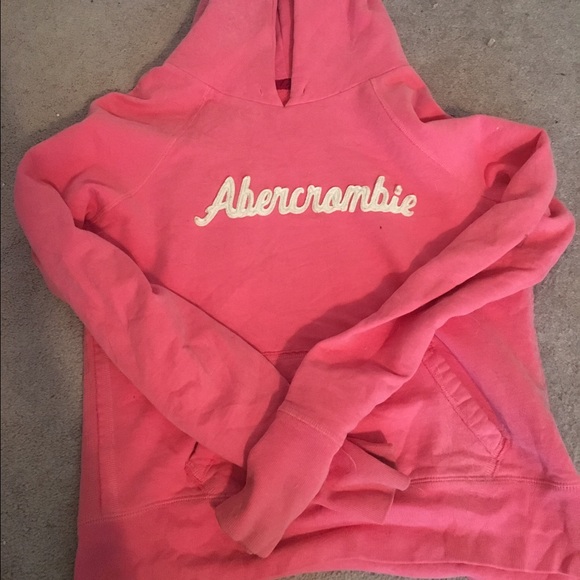 Pink Abercrombie Hoodie