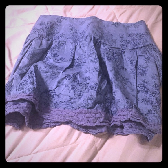 High waisted skirt