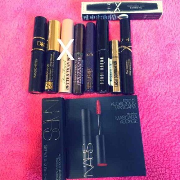 8 Deluxe Size Mascaras Bundle HIGH END