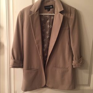 Boyfriend style blazer