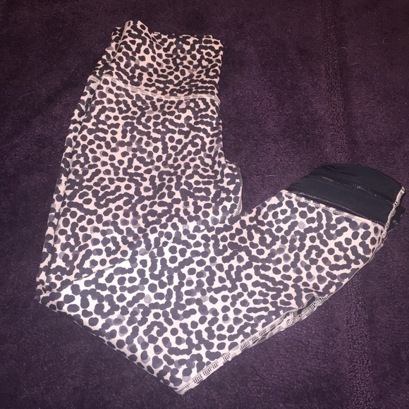 Lululemon polka dot high times